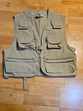 Stream Designs Fishing Hiking Vest Youth size 12/14